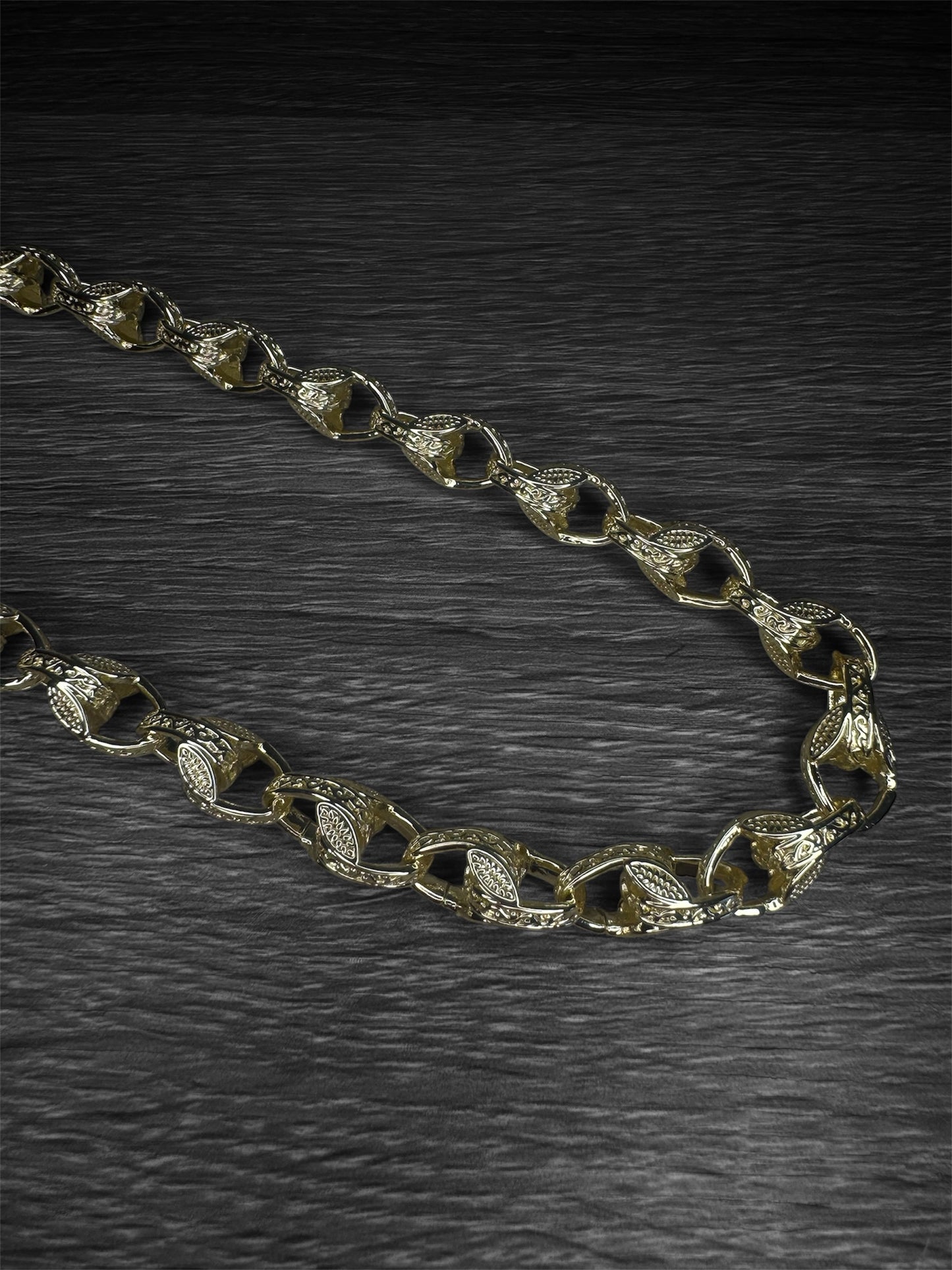 Gold Plated Tulip Chain 10mm