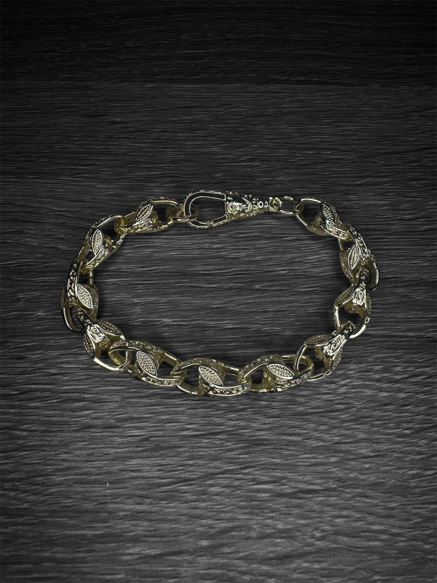 Gold Plated Tulip Bracelet 10mm